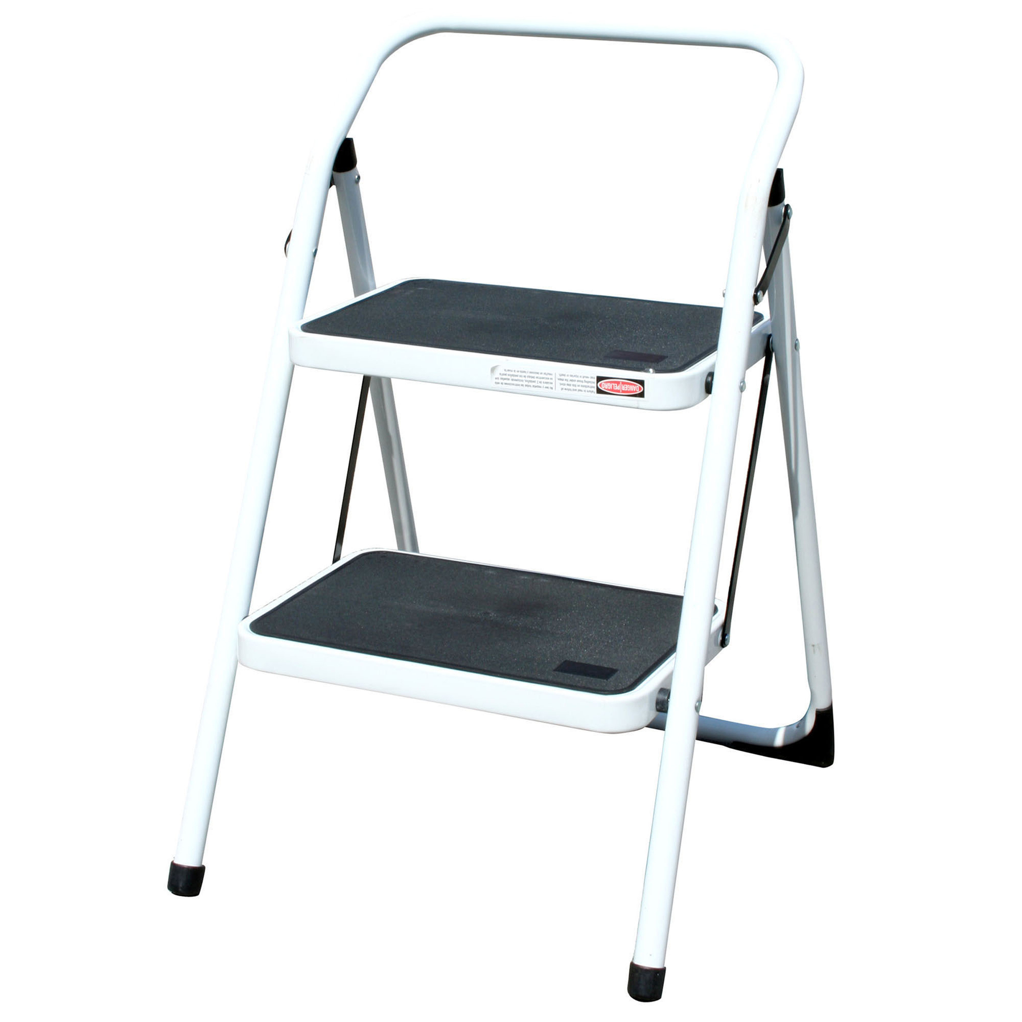 AMERIHOME, Foldaway 2 Step Ladder For Home Maintenance Use, Material Steel, Model# STL2BX